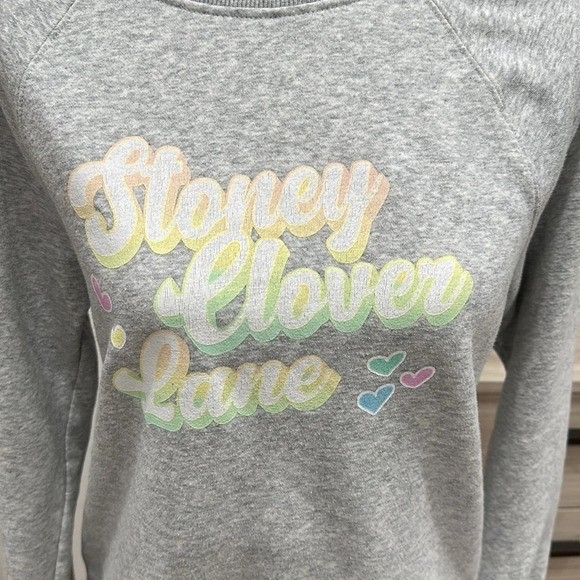 Stoney Clover Lane x Target Grey Crewneck size Small - Picture 3 of 9